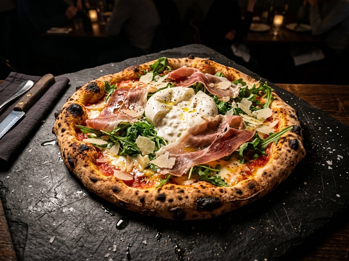 Prosciutto e Burrata Pizza
